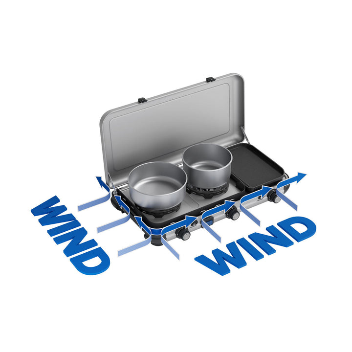 Camping Kitchen 2 Multi-Cook Plus Gas Stove