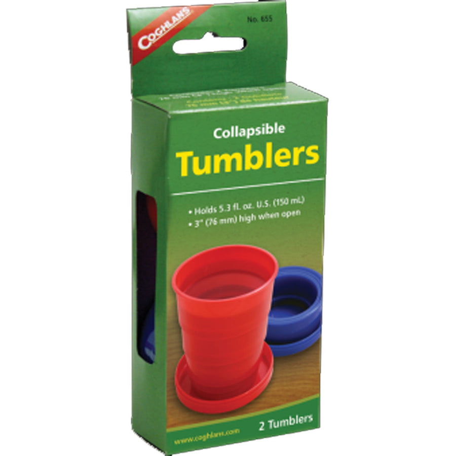 Coghlans Collapsilble Tumblers - Pk of 2