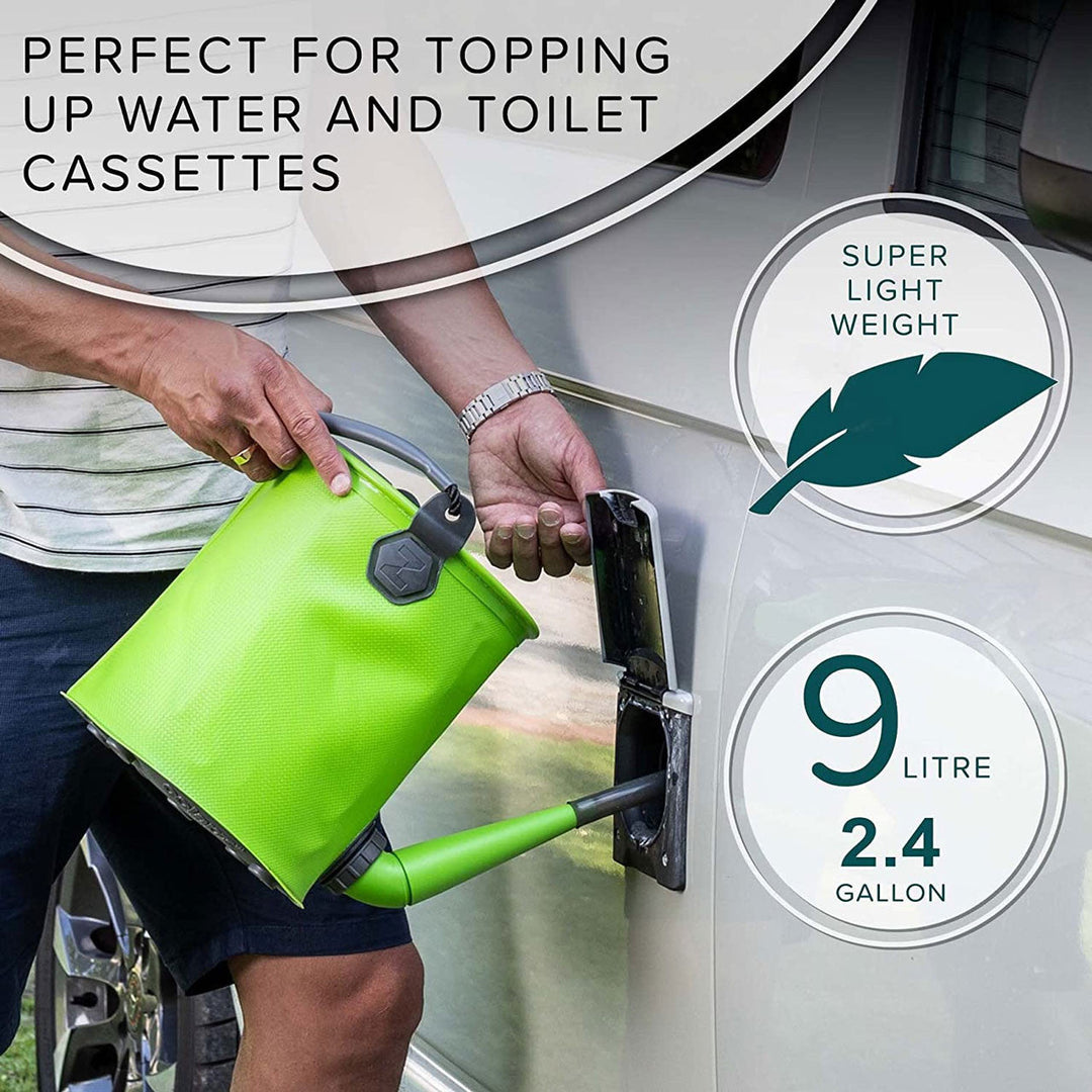 Colapz 7/9L Collapsible Bucket/Watering Can Blue