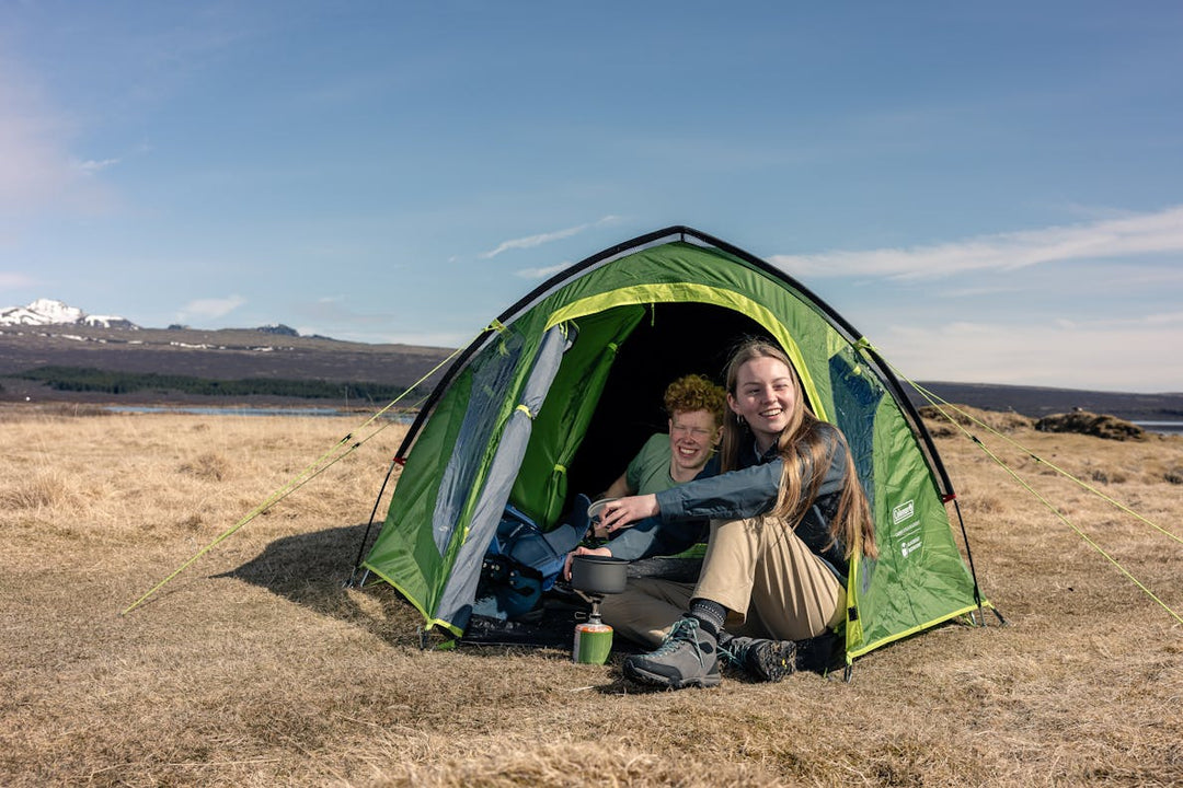 Coleman Darwin 3+ BlackOut Poled Tent