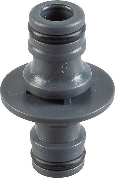 Double Ended 1/2" Male Two Way Hose Connector