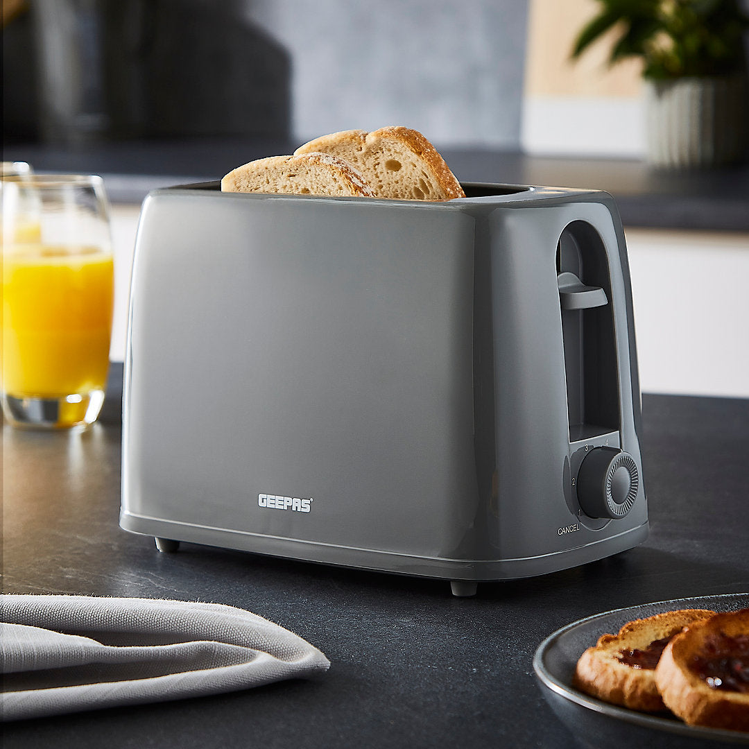 Geepas 650W 2 Slice Bread Toaster