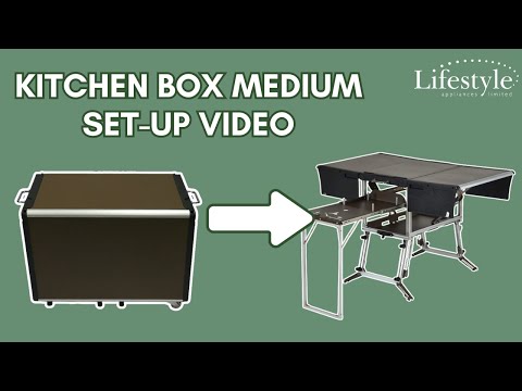 Lifestyle Kitchen Box: Medium - Complete Camp Kitchen