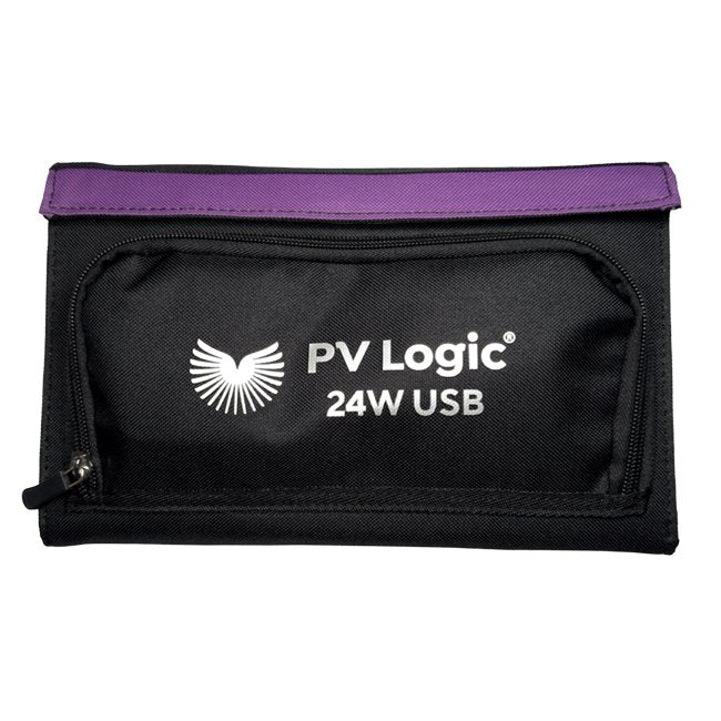 PV Logic 24W Phone & USB Fold-Up Solar Charger
