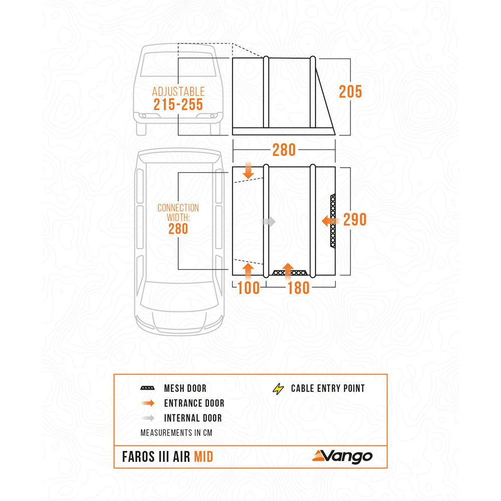 Vango Faros III Air Mid Drive-Away Awning
