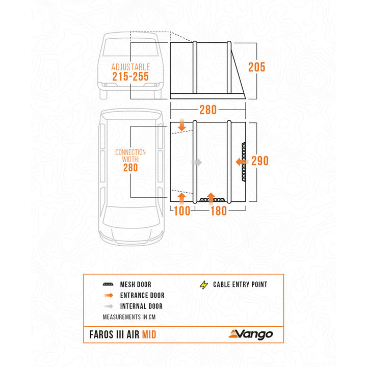 Vango Faros III Air Mid Drive-Away Awning