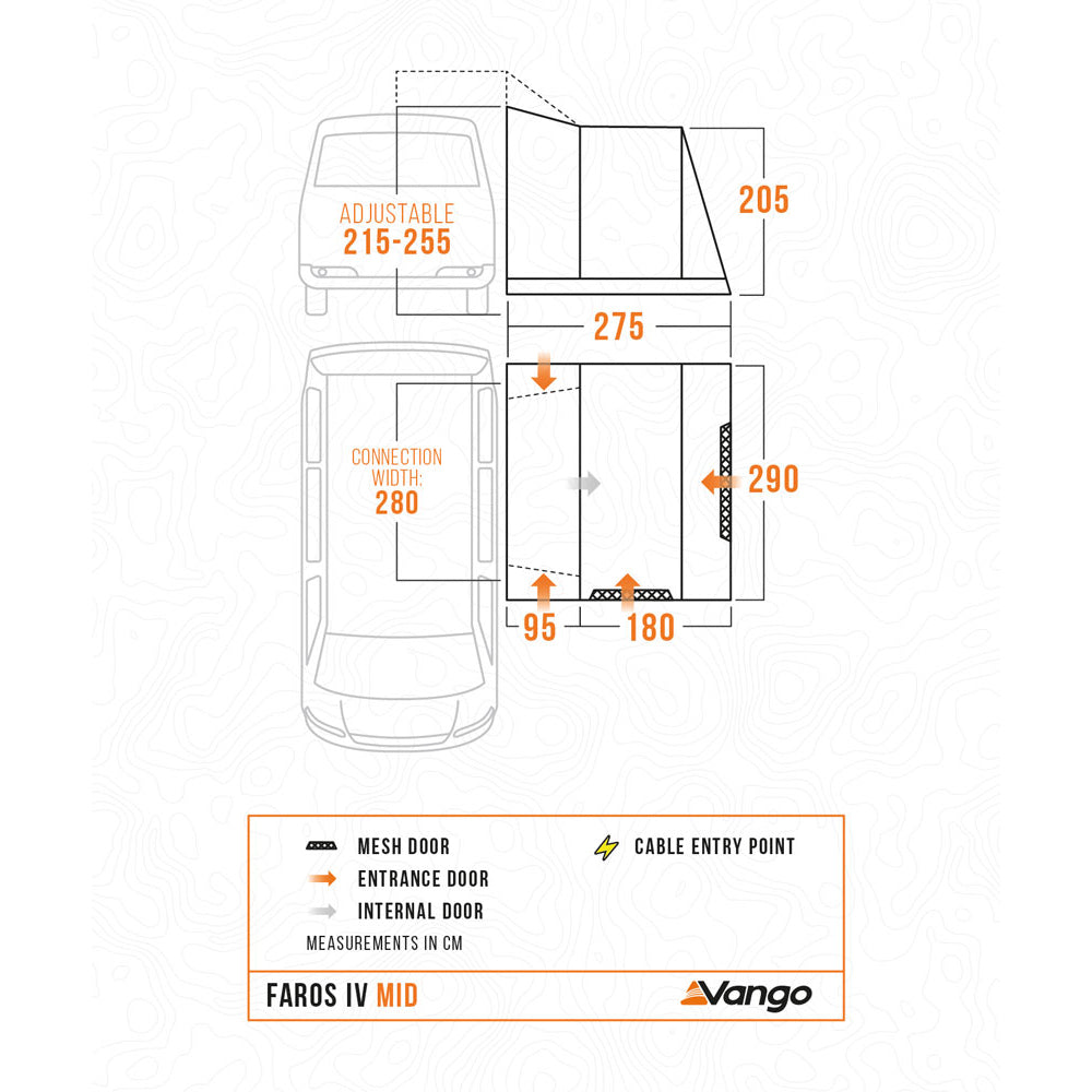 Vango Faros IV Mid Drive-Away Awning