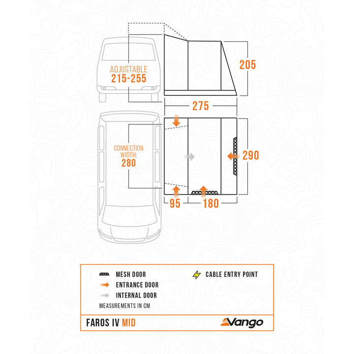 Vango Faros IV Mid Drive-Away Awning