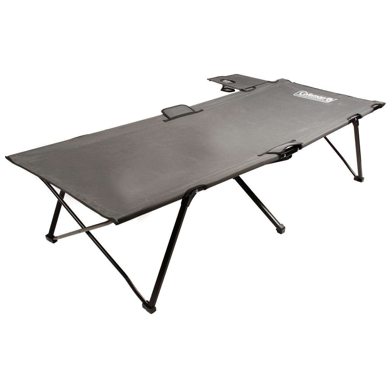 Coleman Packaway Steel Camp Bed With Side Table from Camperite Leisure