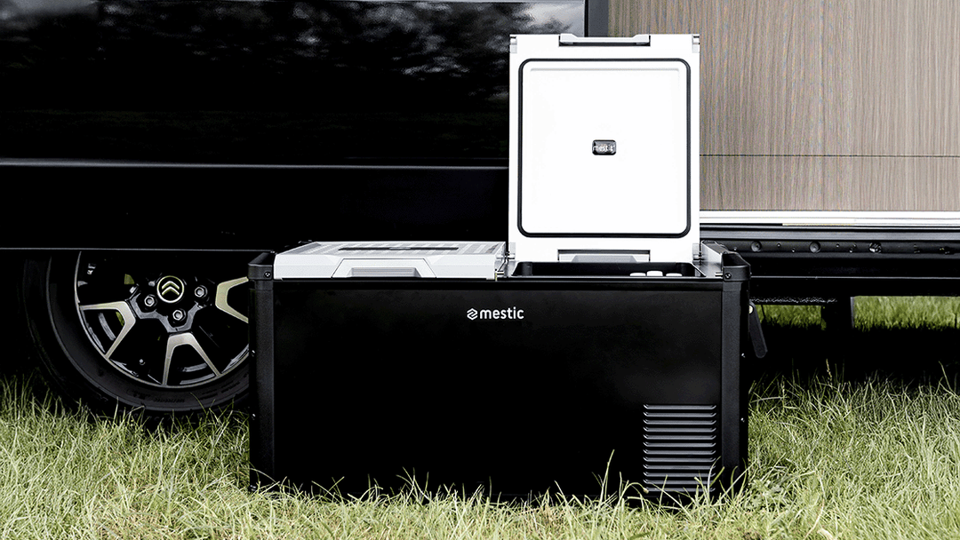 Mestic MCCP-75 AC/DC Dual Zone Compressor Fridge/Freezer