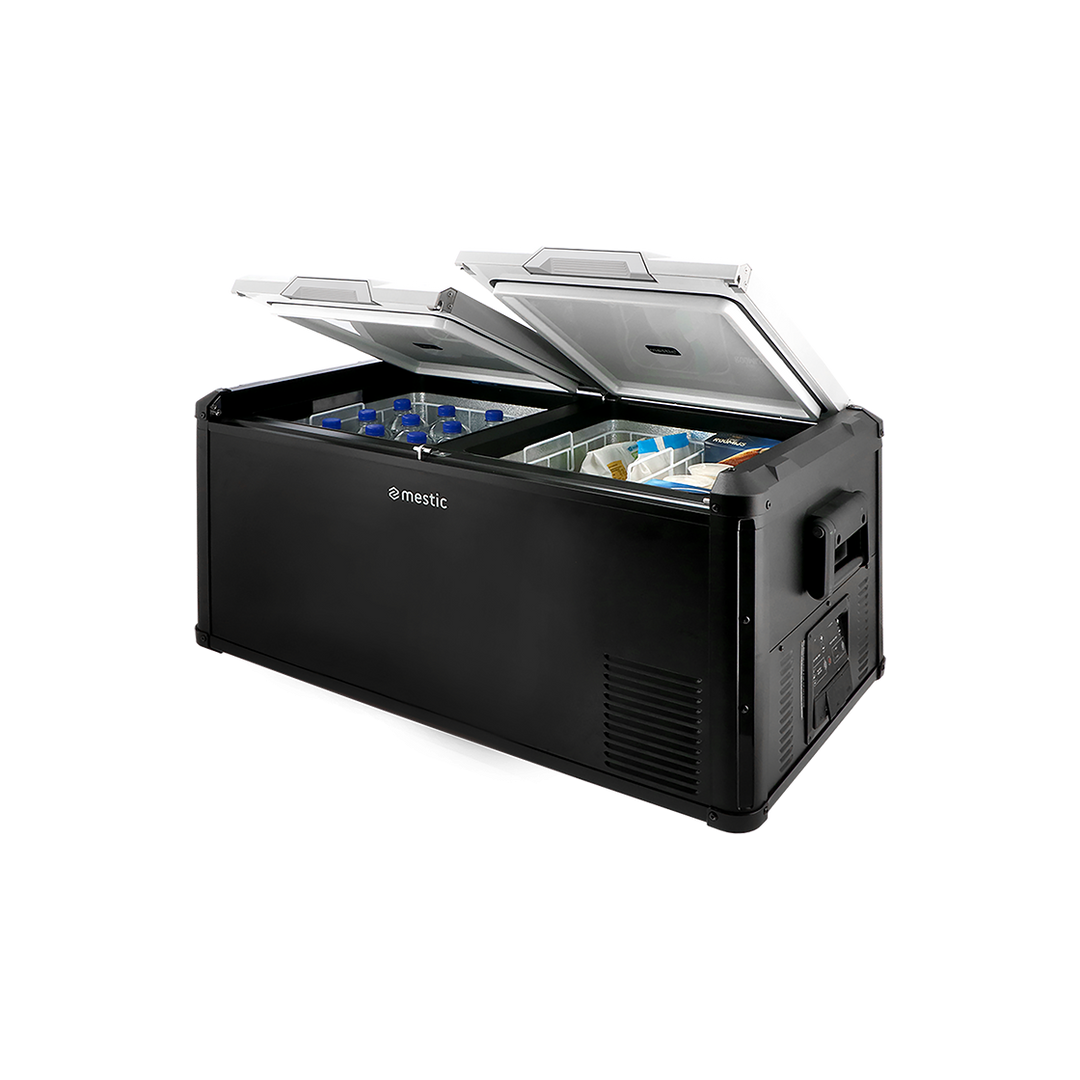 Mestic MCCP-90 AC/DC Dual Zone Compressor Fridge/Freezer