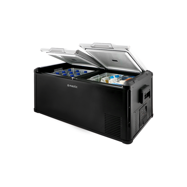 Mestic MCCP-90 AC/DC Dual Zone Compressor Fridge/Freezer