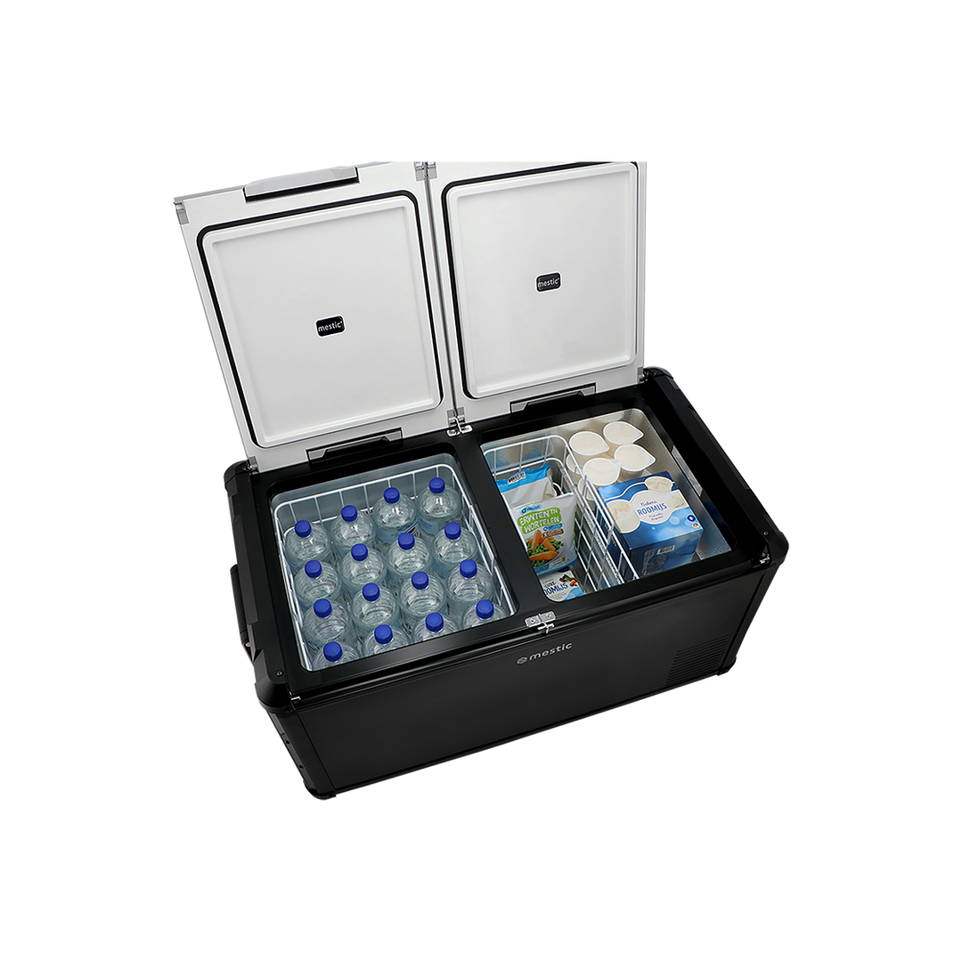 Mestic MCCP-90 AC/DC Dual Zone Compressor Fridge/Freezer