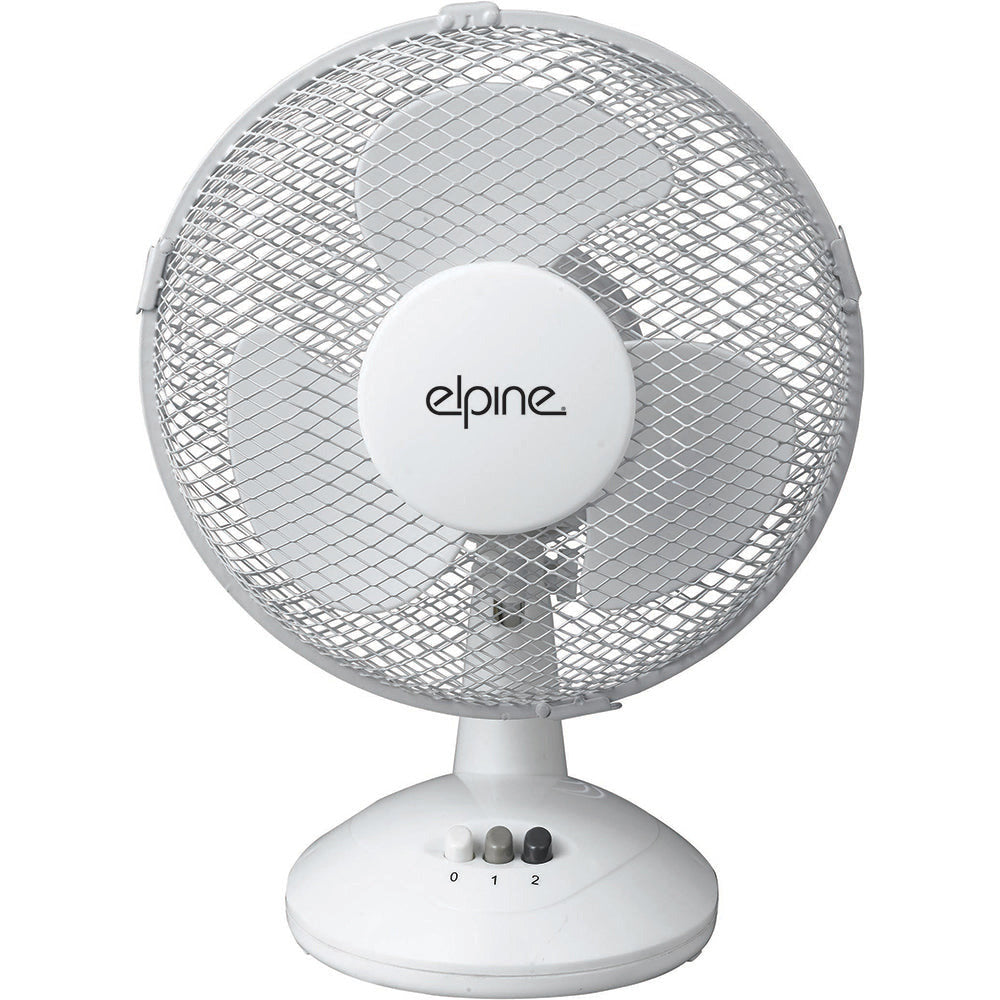 Elpine 9" Oscillating Desk Fan