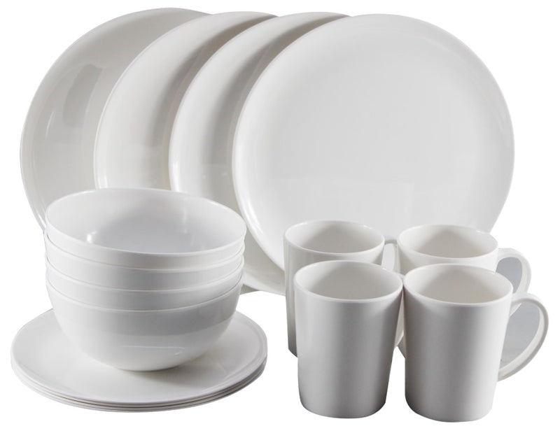 Camptech Victoria Melamine Dinner Set – 16pcs