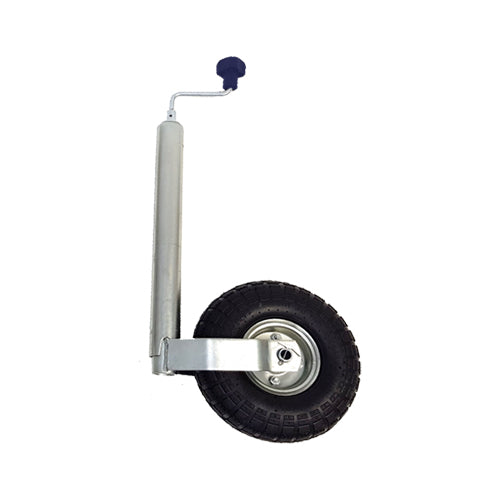 Maypole 48mm Pneumatic Telescopic Jockey Wheel