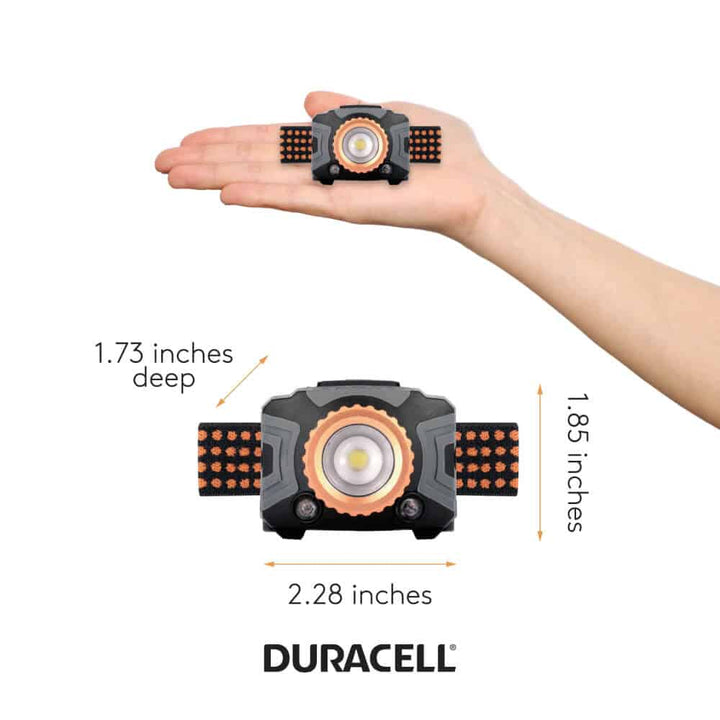 Duracell 350 Lumen Focusing LED Headlamp (inc Batteries)