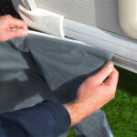 Maypole Caravan Draught Skirt Organiser