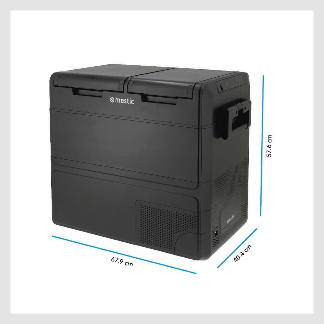 Mestic MCCM-55 Dual Zone AC/DC Compressor Fridge/Freezer