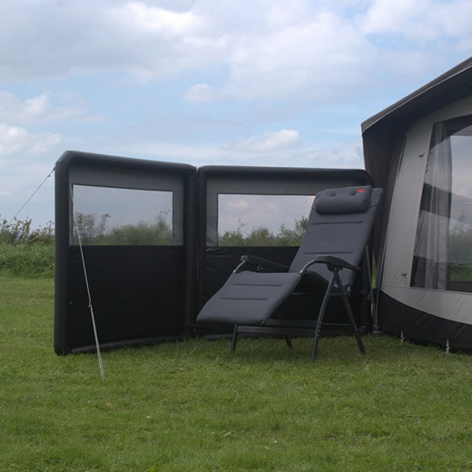 Telta Rock 2 Inflatable Seasonal PVC Windbreak from Camperite
