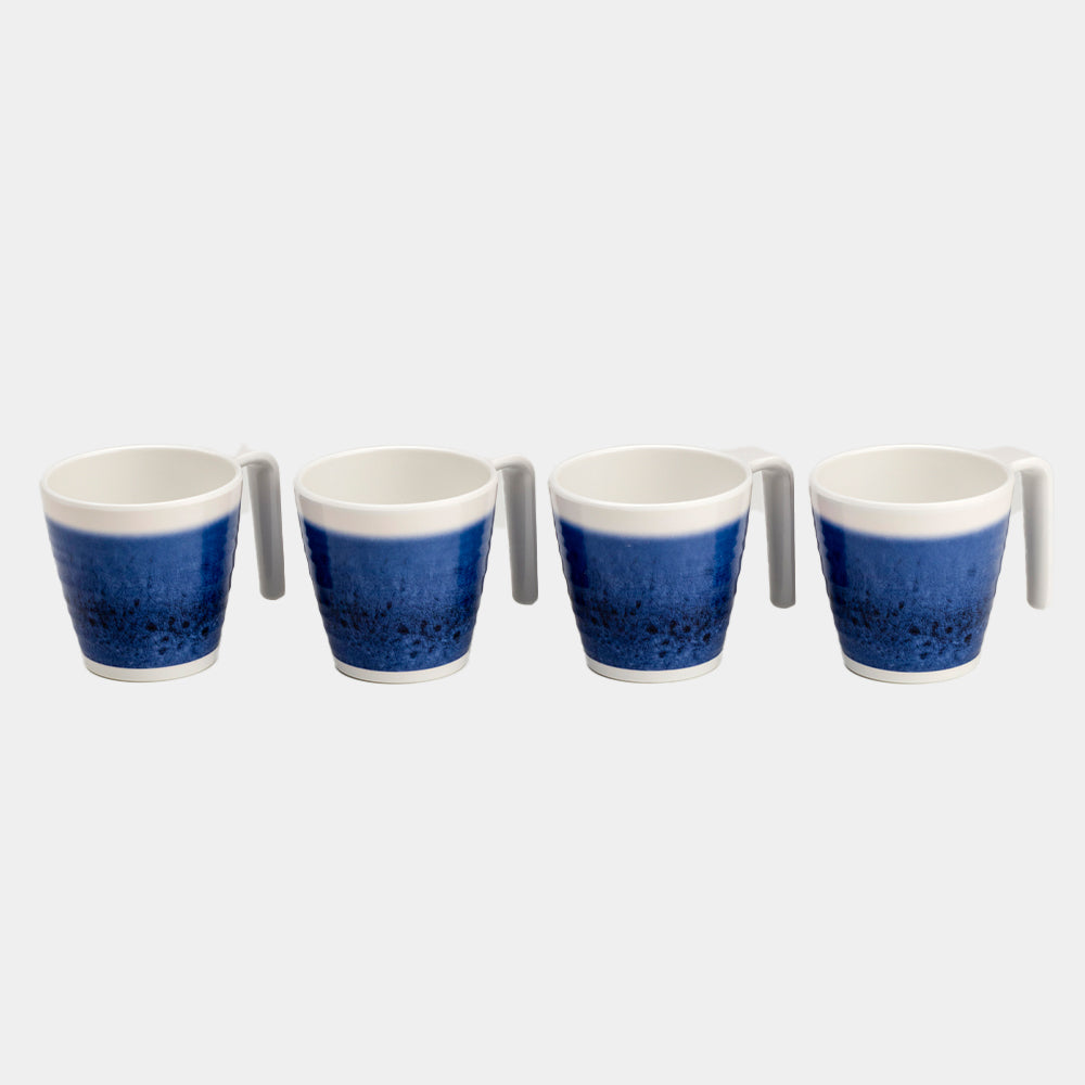 Flamefield Azure Stacking Mug Set x 4