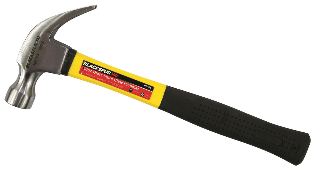 Fibre Glass Handle Claw Hammer - 16oz
