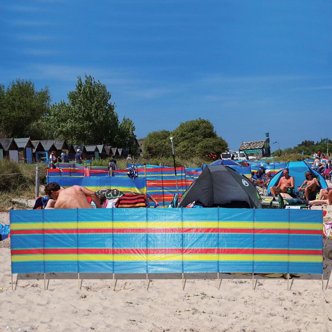 10 Pole Tall Beach Windbreak