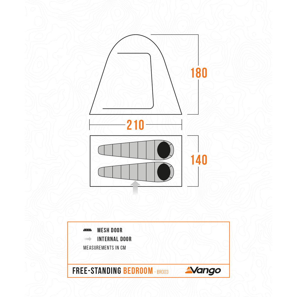 Vango Free Standing Bedroom - BR003