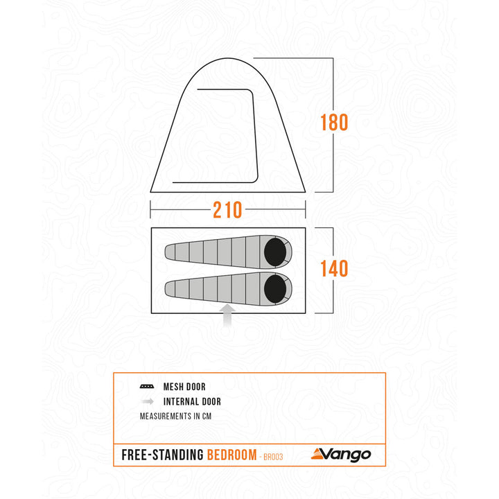 Vango Free Standing Bedroom - BR003