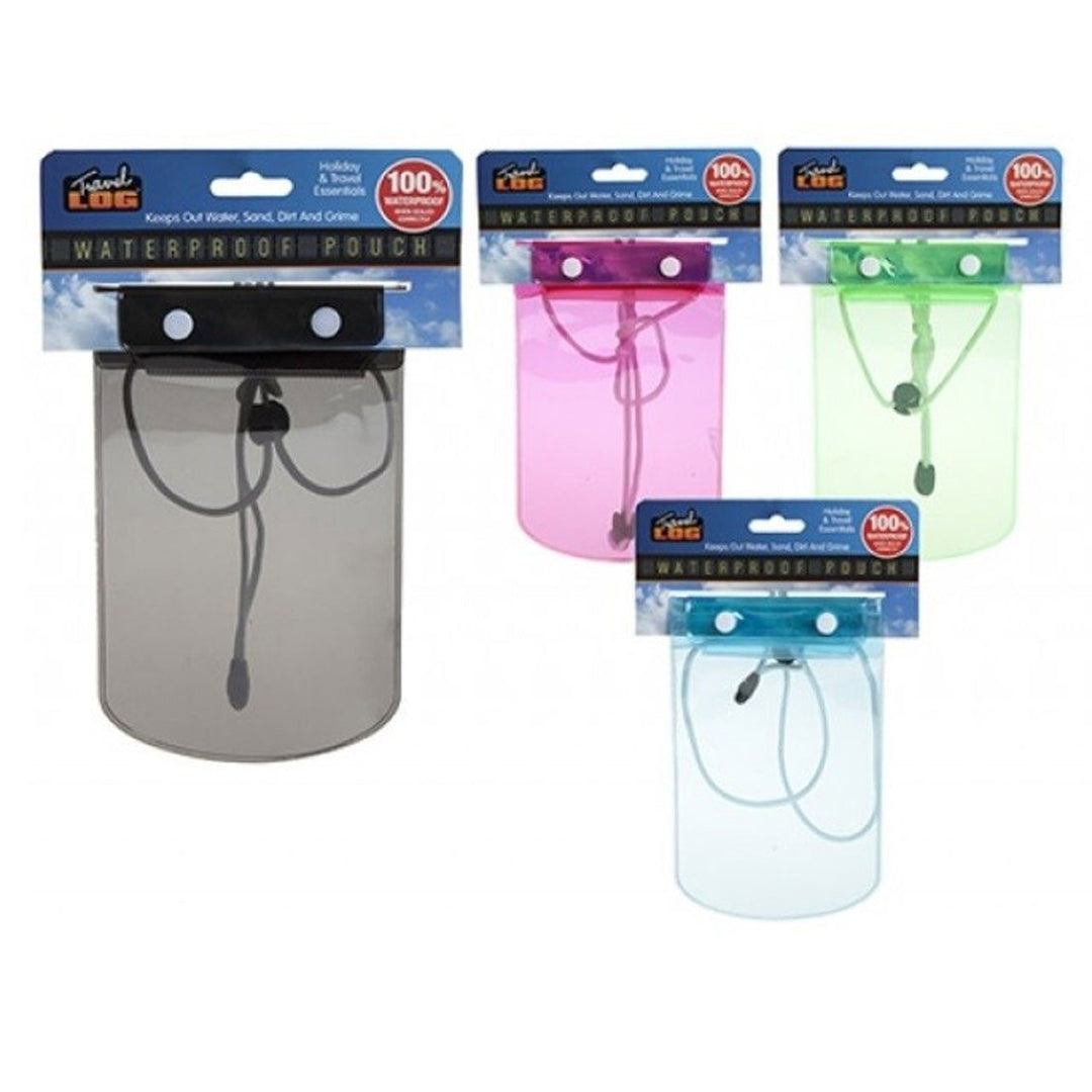 PMS Travel Log Waterproof Smartphone Pouch