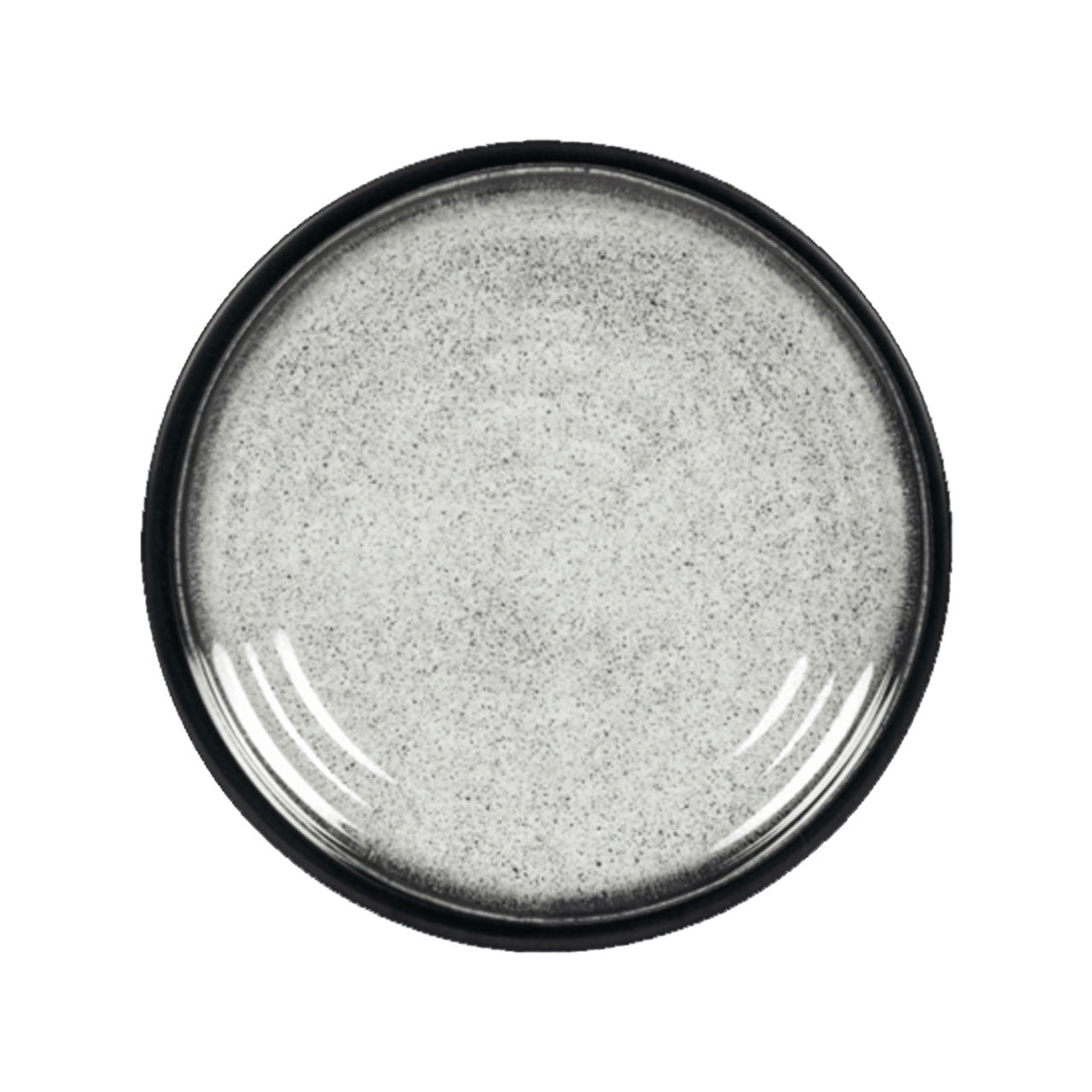 Flamefield Granite Grey Melamine Side Plate