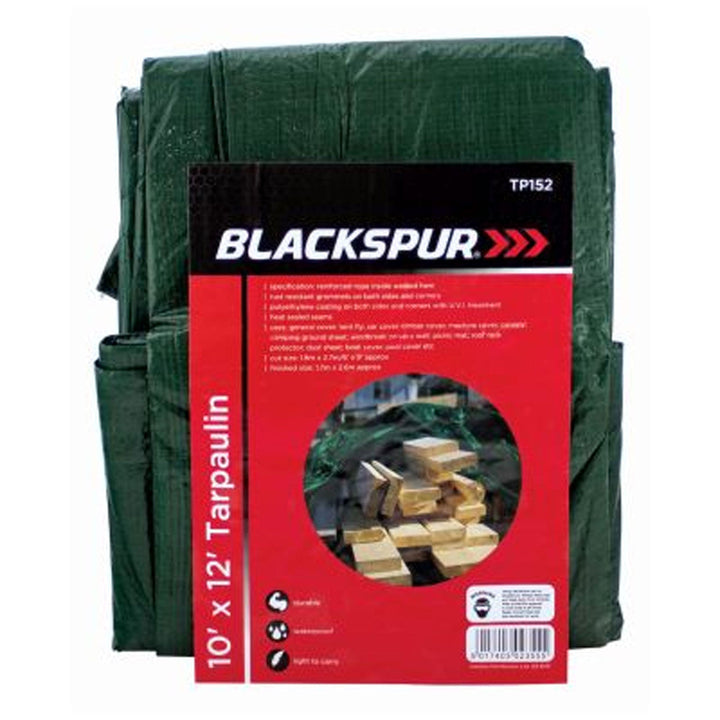 Blackspur Universal Tarpaulin Groundsheet