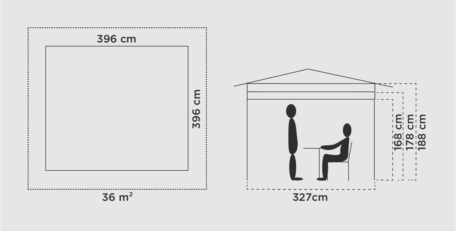 Coleman Fastpitch Onepush Shelter Plan