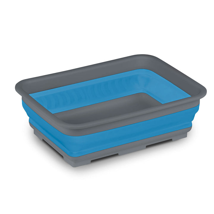 Kampa Collapsible Rectangular Washing Bowl - Blue