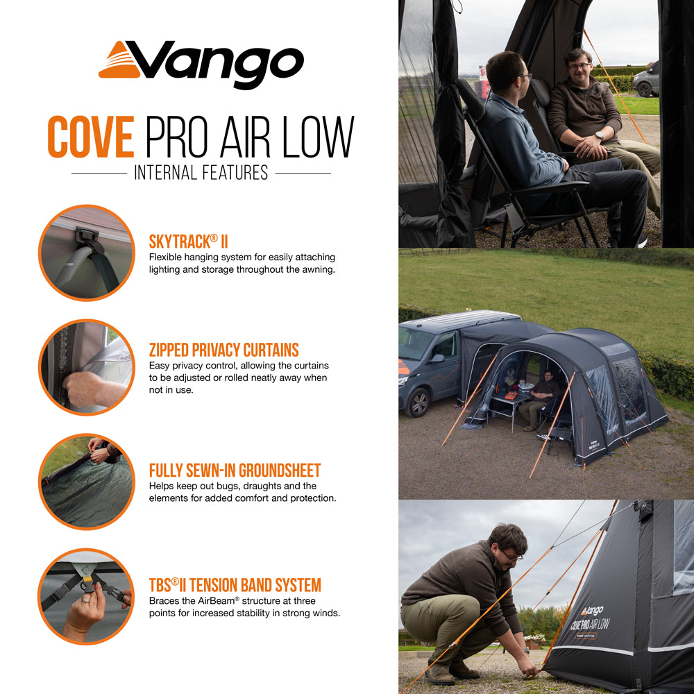 Vango Cove PRO Air Low Drive-Away Awning