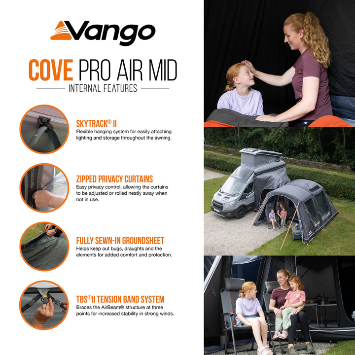 Vango Cove PRO Air Mid Drive-Away Awning