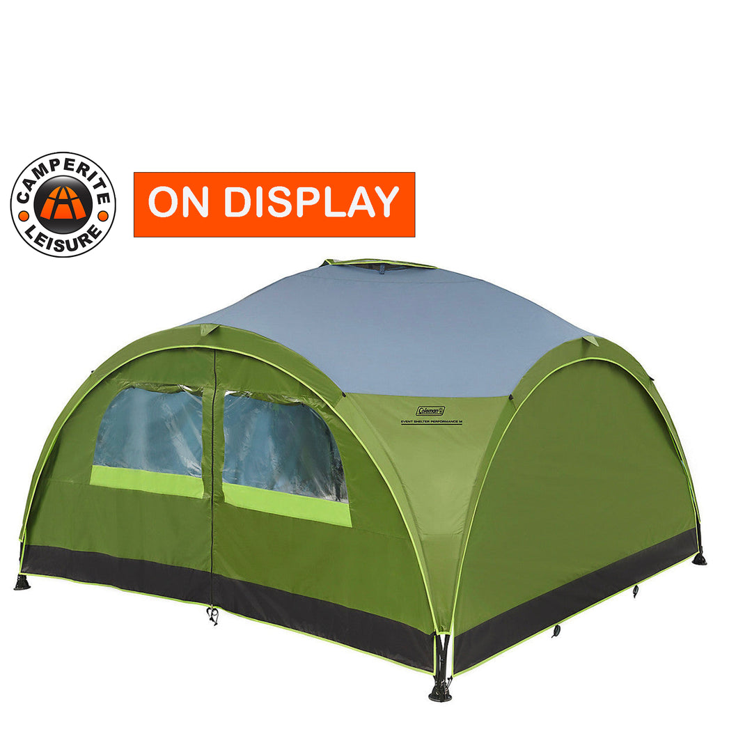 Coleman Performance Event Shelter L Bundle Inc Sunwalls &amp; Sunwall with Door