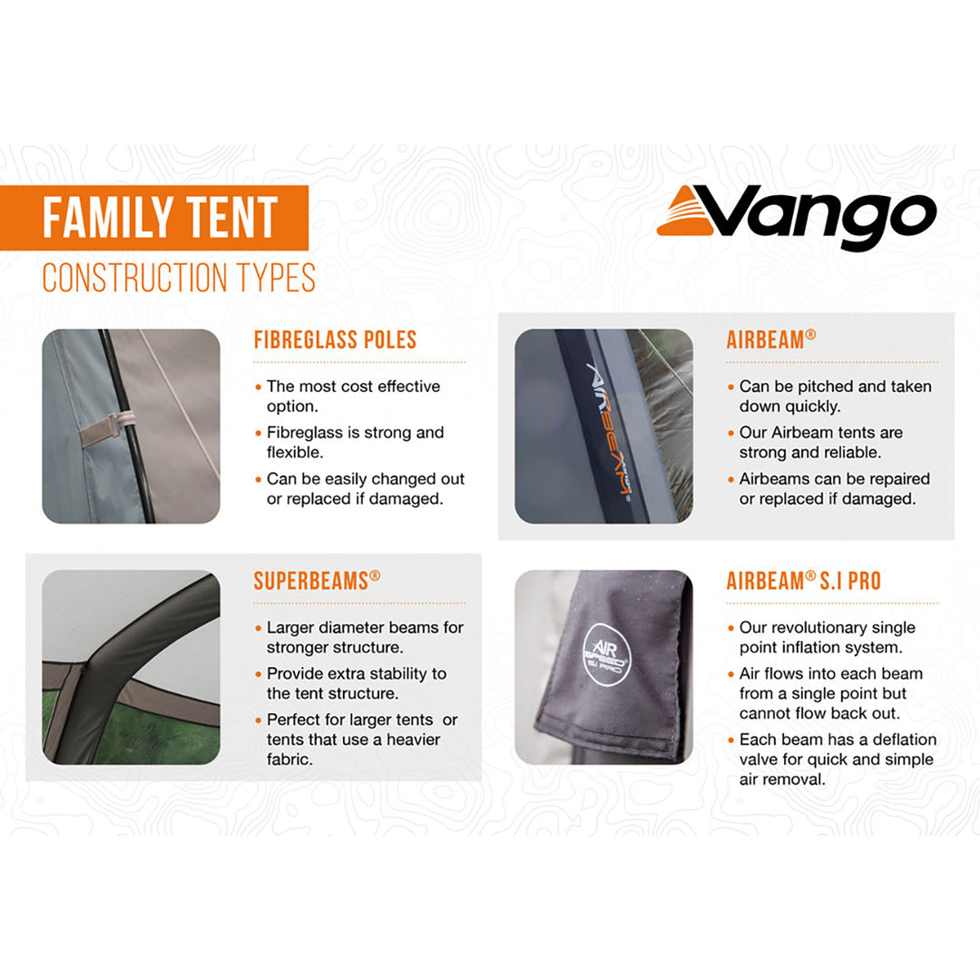 Vango Iris 500 Poled Tent
