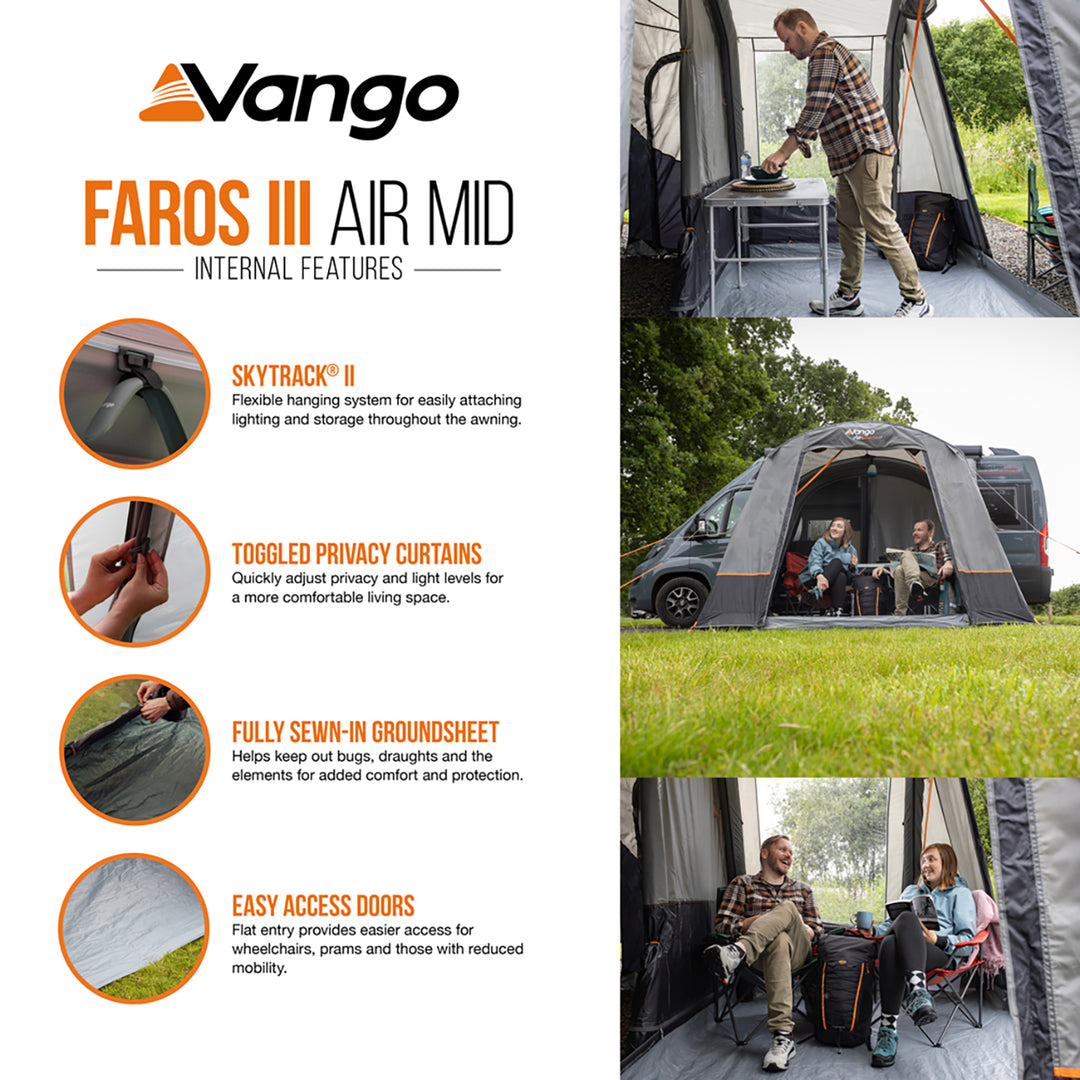 Vango Faros III Air Mid Drive-Away Awning