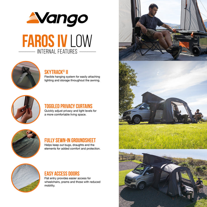 Vango Faros IV Low Drive-Away Awning