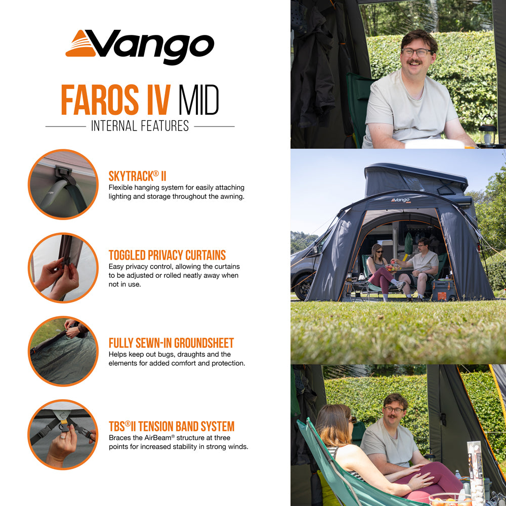 Vango Faros IV Mid Drive-Away Awning