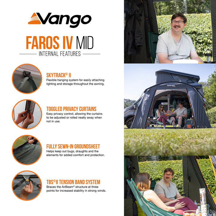 Vango Faros IV Mid Drive-Away Awning