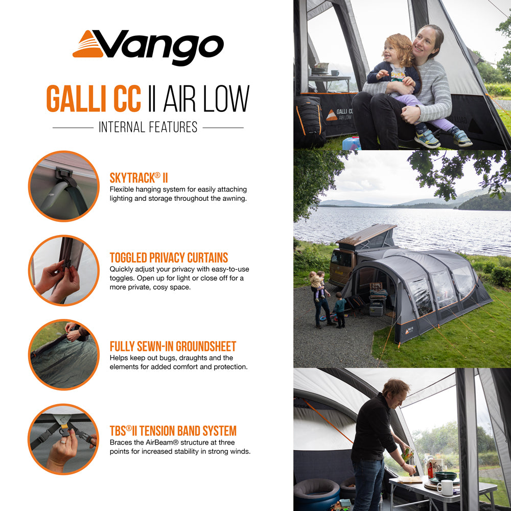 Vango Galli CC II Air Low Drive-Away Awning