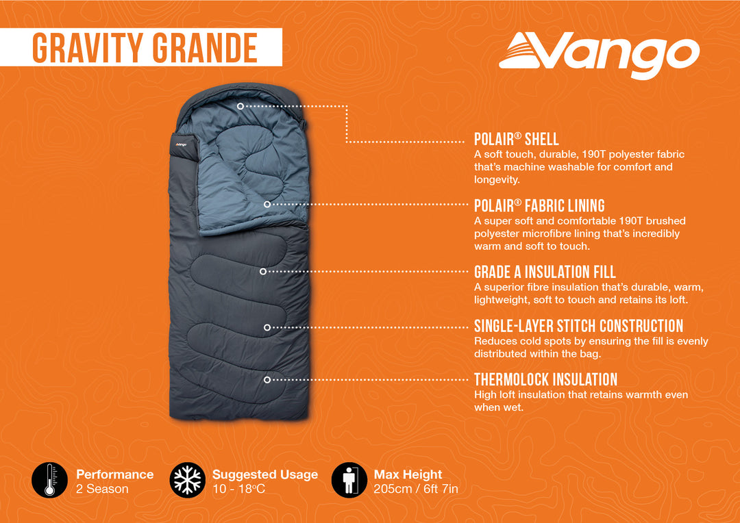Vango Gravity Grande Sleeping Bag