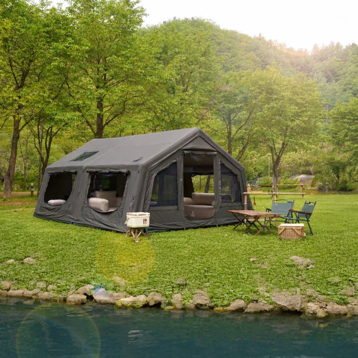 Holawild Airtek Machu Picchu Large Grey Inflatable Lodge Tent