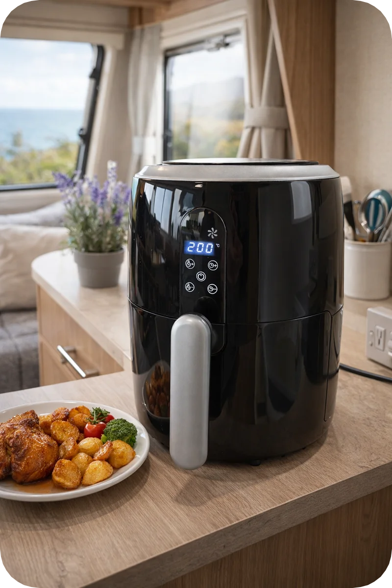 Quest Air Fryer 1000W Black 2L