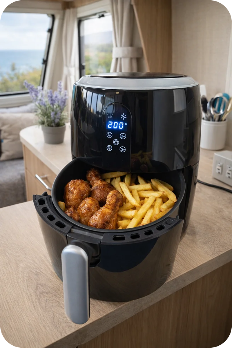 Quest Air Fryer 1000W Black 2L