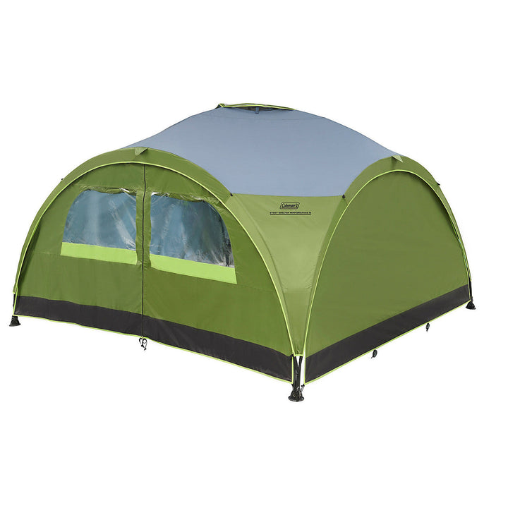 shelter tent coleman Coleman Performance Event Shelter XL Bundle Inc Sunwalls & Sunwall with Door from Camperite Leisure