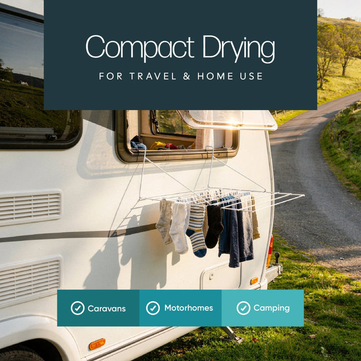 Leisurewize Caravan &amp; Motorhome Clothes Airer