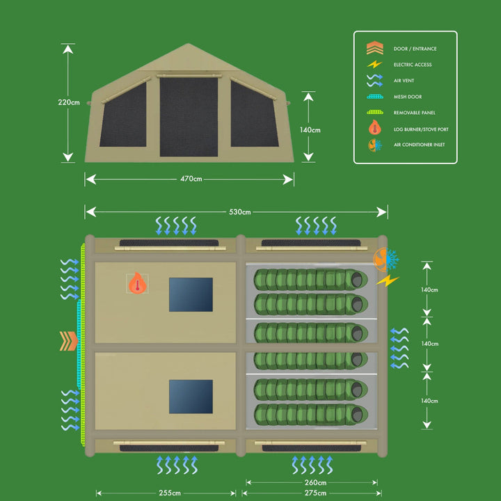 Machu Picchu XL Floorplan